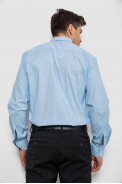 Рубашка мужская  классическая, цвет голубой, 186R7114-5 - фото № 3