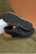 Ботинки мужские демисезонные утепленные 243RB8133-6, цвет Черный - фото № 4