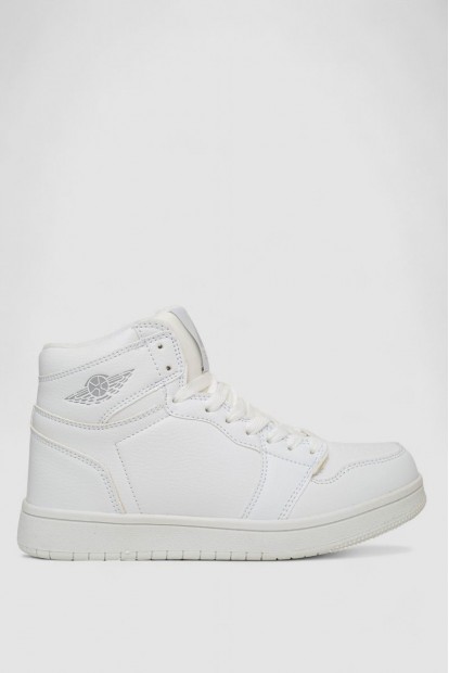 Кроссовки женские зимние на меху, цвет белый, 248RH1030