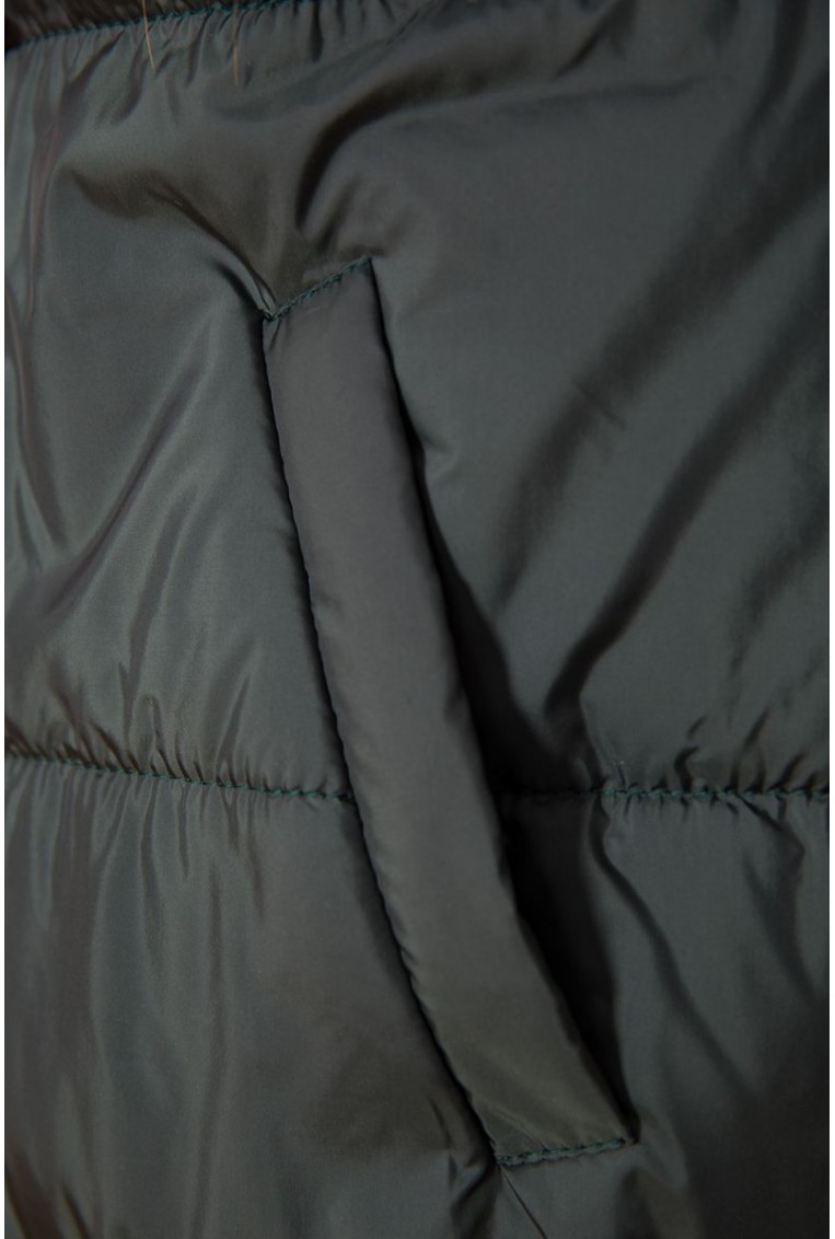 Купить Куртка женская Зефирка, цвет хаки, 190R012 - Фото №6
