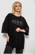 Футболка женская с принтом, цвет черный, 244R3019 - фото № 0