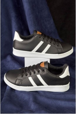 Кеди жіночі, колір чорно-білий, 248RR67