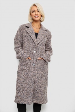 Пальто женское без подкладки, цвет пудрово-синий, 257R99