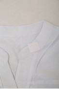 Блуза однотонная  -уценка, цвет белый, 230R97-1-U-14 - фото № 5