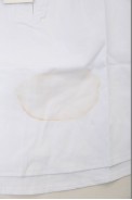 Блуза однотонна  -уцінка, колір білий, 230R96-13-U-5 оптом - фото № 5