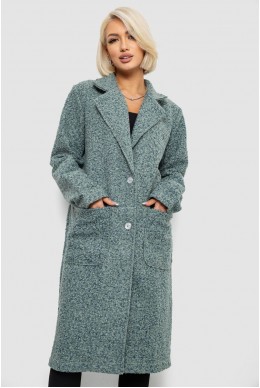 Пальто женское без подкладки, цвет оливковый, 257R99