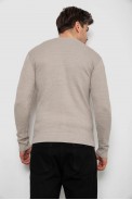 Кофта мужская на пуговицах, цвет бежевый, 238R1055 - фото № 3
