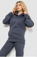 Спортивний костюм жіночий на флісі  -уцінка, колір сірий, 102R7711-U - фото № 1