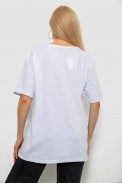 Футболка женская с принтом, цвет белый, 244R2010 - фото № 3