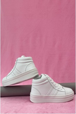 Кроссовки женские демисезонные, цвет белый, 248RWA180