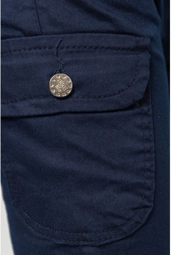 Купити Штани карго жіночі, колір темно-синій, 164R356 - Фото №5