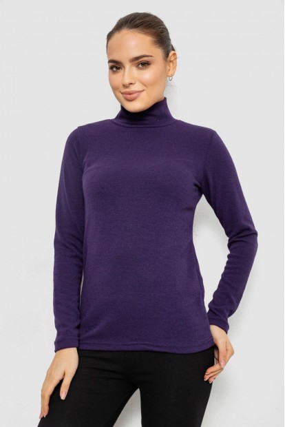 Гольф женский однотонный, цвет фиолетовый, 257R100