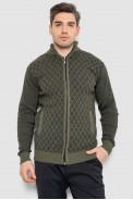 Кофта чоловіча на блискавці з кишенями 161R1053 -уцінка, колір хакі, 161R1013-U-3 - фото № 0