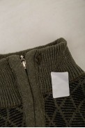 Кофта чоловіча на блискавці з кишенями 161R1053 -уцінка, колір хакі, 161R1013-U-3 - фото № 5
