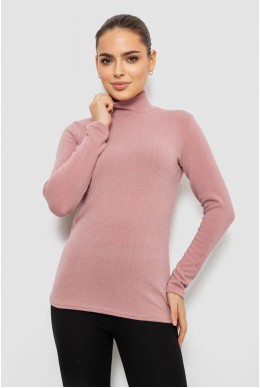 Гольф женский однотонный, цвет пудровый, 257R100