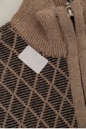 Кофта чоловіча на блискавці з кишенями 161R1053 -уцінка, колір бежевий, 161R1013-U-2 - фото № 5