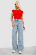 Джинси женские, цвет голубой, 244R1077-R - фото № 2