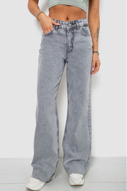Джинси женские, цвет серый, 244R1077-R
