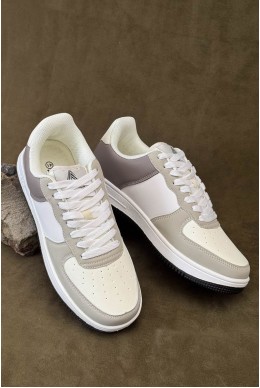 Кроссовки мужские, цвет бело-бежевый, 248RHB710