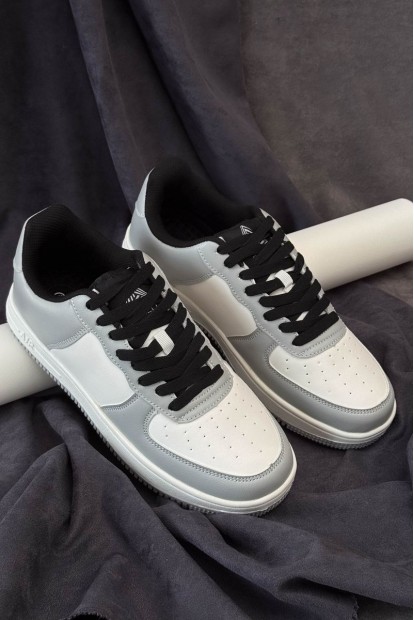 Кроссовки мужские, цвет бело-серый, 248RHB710