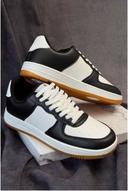 Кроссовки мужские, цвет бело-черный, 248RHB710