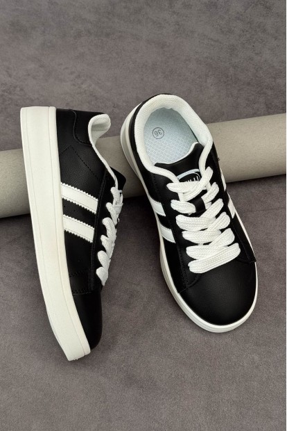 Кеди жіночі, колір чорно-білий, 248RJH100