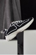 Кросівки чоловічі, колір чорно-білий, 248RCX422 - фото № 0