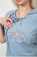 Спортивний костюм жіночий  -уцінка, колір блакитний, 221R106-U - фото № 4