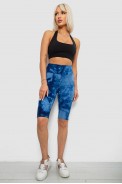 Велотреки женские  -уценка, цвет синий, 214R935-U - фото № 1