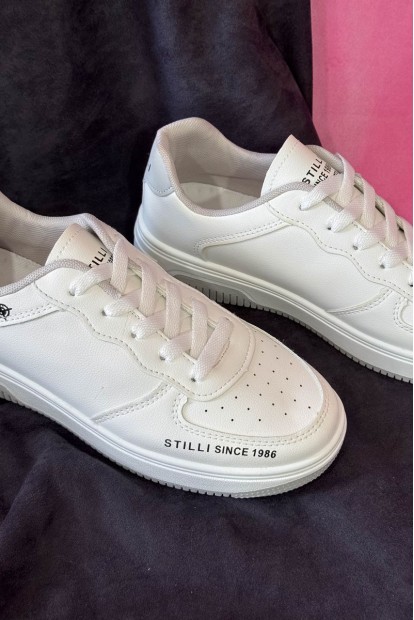 Кеди женские, цвет бело-серый, 248RR75