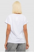Футболка женская с принтом, цвет белый, 244R2004 - фото № 3