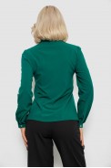 Сорочка жіноча класична з аплікацією, колір зелений, 230R014 - фото № 3