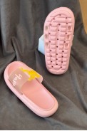 Шльопанці жіночі з аплікацією, колір світло-рожевий, 243R5028-4 - фото № 2
