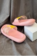 Шльопанці жіночі з аплікацією, колір світло-рожевий, 243R5028-4 - фото № 3