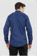 Рубашка мужская, цвет синий, 186R01-2 - фото № 3