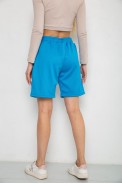 Шорти жіночі в рубчик  -уцінка, колір темно-блакитний, 238R110-U-3 - фото № 3