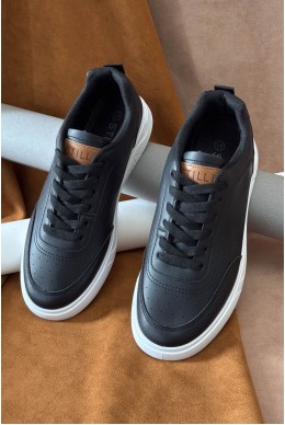 Кеди чоловічі, колір чорно-білий, 248RR127