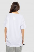 Футболка женская с принтом, цвет белый, 244R4012 - фото № 3