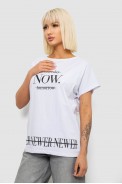Футболка женская с принтом, цвет белый, 244R2003 - фото № 2