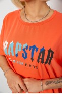 Футболка жіноча з принтом, колір помаранчевий, 244R4012 - фото № 5