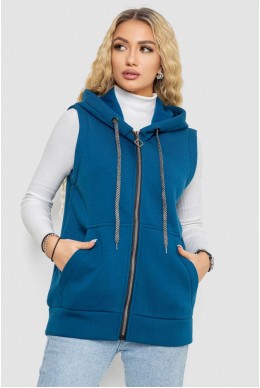 Жилетка жіноча на флісі, колір синій, 102R341