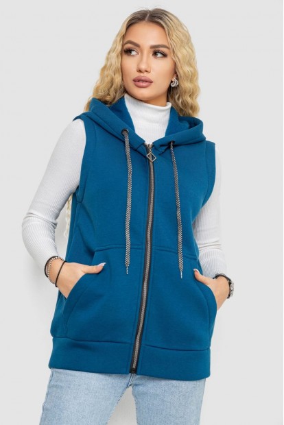 Жилетка жіноча на флісі, колір синій, 102R341