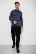 Гольф чоловічий на флісі, колір синій, 238R338 - фото № 1