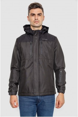 Куртка чоловіча демісезонна  -уцінка, колір чорний, 214R22013-U-26