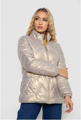 Куртка жіноча демісезонна  -уцінка, колір бежевий, 243R226-U-4