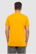 Футболка мужская с принтом, цвет желтый, 244R8855 - фото № 3