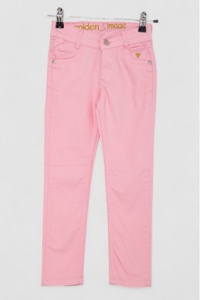 Джинсы для девочек  -уценка, цвет розовый, 247R10018-U-8