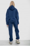 Спортивний костюм жіночий на флісі  -уцінка, колір синій, 238R5715-U-1 - фото № 3