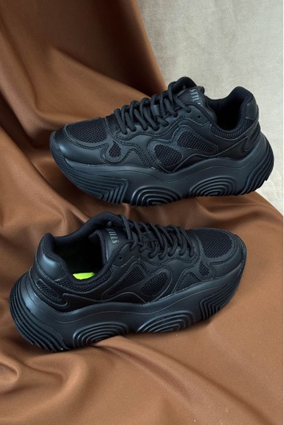 Кросівки жіночі, колір чорний, 248RCX1270