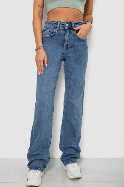Джинси жіночі Slouchy, колір синій, 244R00414